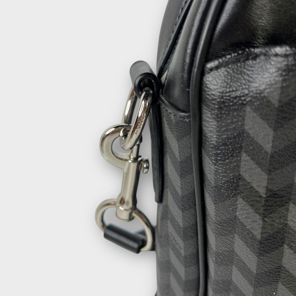 Coach Perry Slim Briefcase in Herringbone Canvas - Picture 10 of 14